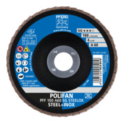 PFERD TOOLS POLIFAN-Fächerscheibe PFF A SG STEELOX/16,0 100 mm-4