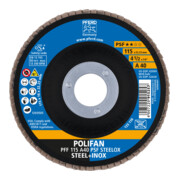 PFERD TOOLS POLIFAN-Fächerscheibe PFF A PSF STEELOX-2