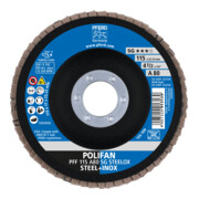 PFERD TOOLS POLIFAN-Fächerscheibe PFC 125 A120 SG STEELOX-2
