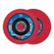 PFERD TOOLS POLIFAN-Flap Discs PFR 125-M CO 60 SGP CURVE STEELOX
