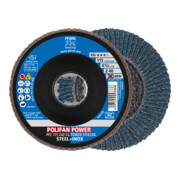 PFERD POLIFAN-Fächerscheibe PFC 115 Z40 SG POWER STEELOX/X-LOCK