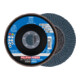 PFERD TOOLS POLIFAN POWER Fächerscheibe PFC 115x22,23 mm konisch Z50 Leistungslinie SG STEELOX für Stahl/Edelstahl