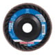 PFERD TOOLS POLIFAN POWER Fächerscheibe PFC 115x22,23 mm konisch Z60 Leistungslinie SG TRIM STEELOX für Stahl/Edelstahl