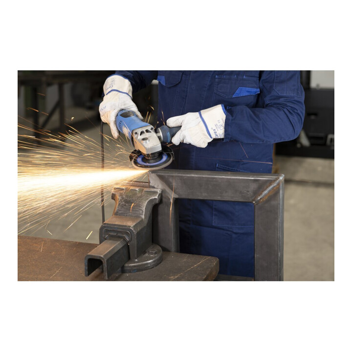PFERD TOOLS POLIFAN POWER Fächerscheibe PFC 115x22,23 mm konisch Z60 Leistungslinie SG TRIM STEELOX für Stahl/Edelstahl