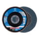 PFERD TOOLS POLIFAN POWER Fächerscheibe PFC 115x22,23 mm konisch Z80 SG STEELOX Stahl/Edelstahl