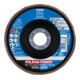 PFERD TOOLS POLIFAN POWER Fächerscheibe PFC 125x22,23 mm konisch Z120 SG STEELOX Stahl/Edelstahl