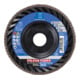 PFERD TOOLS POLIFAN POWER Fächerscheibe PFC 125x22,23 mm konisch Z40 Leistungslinie SG TRIM STEELOX für Stahl/Edelstahl