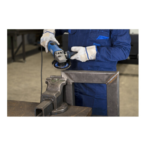 PFERD TOOLS POLIFAN POWER Fächerscheibe PFC 125x22,23 mm konisch Z40 Leistungslinie SG TRIM STEELOX für Stahl/Edelstahl