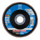 PFERD TOOLS POLIFAN POWER Fächerscheibe PFC 125x22,23 mm konisch Z50 Leistungslinie SG STEELOX für Stahl/Edelstahl