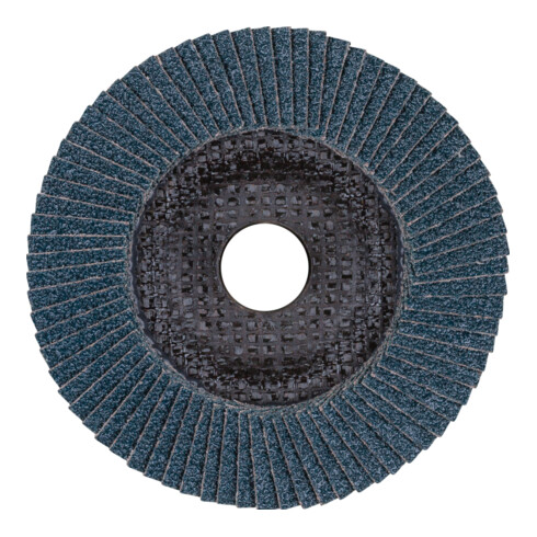 PFERD TOOLS POLIFAN POWER Fächerscheibe PFC 125x22,23 mm konisch Z50 Leistungslinie SG STEELOX für Stahl/Edelstahl