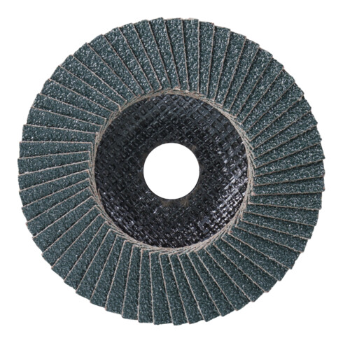 PFERD TOOLS POLIFAN POWER Fächerscheibe PFC 125x22,23 mm konisch Z60 Leistungslinie SG DURABLE STEEL für Stahl