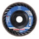 PFERD TOOLS POLIFAN POWER Fächerscheibe PFC 125x22,23 mm konisch Z60 Leistungslinie SG TRIM STEELOX für Stahl/Edelstahl