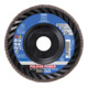 PFERD TOOLS POLIFAN POWER Fächerscheibe PFC 125x22,23 mm konisch Z80 Leistungslinie SG TRIM STEELOX für Stahl/Edelstahl
