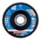 PFERD TOOLS POLIFAN POWER Fächerscheibe PFF 115x22,23 mm flach Z40 Leistungslinie SG POWER STEELOX Stahl/Edelstahl