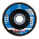 PFERD TOOLS POLIFAN POWER Fächerscheibe PFF 115x22,23 mm flach Z50 Leistungslinie SG STEELOX für Stahl/Edelstahl
