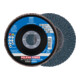 PFERD TOOLS POLIFAN POWER Fächerscheibe PFF 115x22,23 mm flach Z60 Leistungslinie SG POWER STEELOX Stahl/Edelstahl
