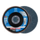 PFERD TOOLS POLIFAN POWER Fächerscheibe PFF125x22,23 mm flach Z50 Leistungslinie SG STEELOX für Stahl/Edelstahl