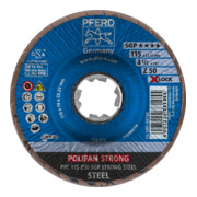 PFERD TOOLS POLIFAN-Fächerscheibe PFC 115 Z36 SGP STRONG STEEL/X-LOCK-5