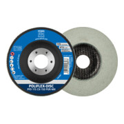 PFERD TOOLS Poliflex Disc PFD Ø 115x14 mm Bohrung-Ø 22,23 mm Bindung PUR Mittelhart SIC150