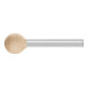 PFERD TOOLS Poliflex Schleifstift Kugelform Ø 15 mm Schaft-Ø 6 mm Bindung LR A120-1