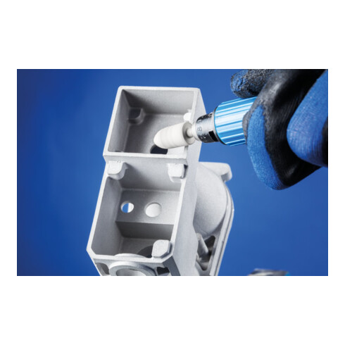 PFERD TOOLS Poliflex Schleifstift Spitzkegelform Ø 10x20mm Schaft-Ø 3 mm Bindung TX A80