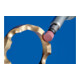 PFERD TOOLS Poliflex Schleifstift Zylinderform Ø 15x30mm Schaft-Ø 6 mm Bindung GR A120