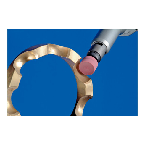 PFERD TOOLS Poliflex Schleifstift Zylinderform Ø 25x25 mm Schaft-Ø 6 mm Bindung GR Hart SIC/A46