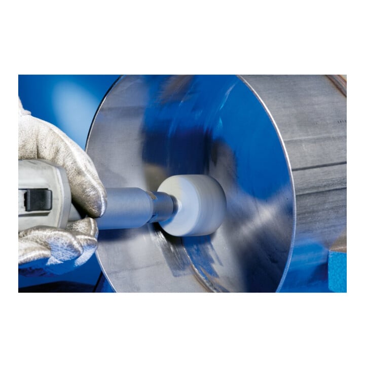 PFERD TOOLS Poliflex Schleifstift Zylinderform Ø 20x30mm Schaft-Ø 6 mm Bindung PUR Mittelhart SIC150