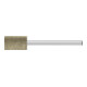 PFERD TOOLS Poliflex Schleifstift Zylinderform Ø 8x12 mm Schaft-Ø 3 mm Bindung LR Hart A120
