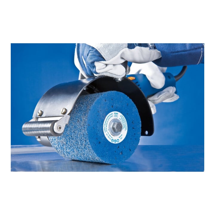 PFERD TOOLS Poliflex Walze Ø 100x100mm Bohrung-Ø 19 mm PU-STRUC SIC16 zum Strukturieren mit Walzenantrieb