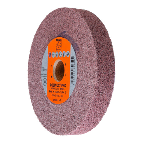 PFERD POLINOX-Kompaktschleifrad PNK W 20050-76,2 A G