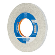 PFERD TOOLS POLINOX Gewickeltes Vlies-Rad PNK Ø 200x13 mm Bohrung-Ø 76,2 mm Mittehart SIC Fein für Finish