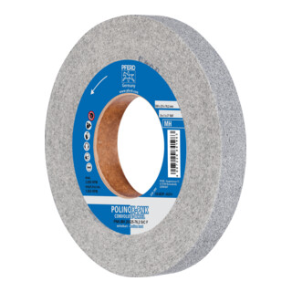 PFERD TOOLS POLINOX Gewickeltes Vlies-Rad PNK Ø 200x25 mm Bohrung-Ø 76,2 mm Mittehart SIC Fein für Finish