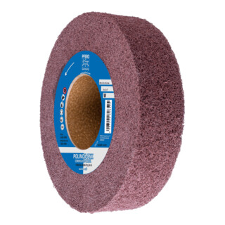 PFERD TOOLS POLINOX Gewickeltes Vlies-Rad PNK Ø 200x50mm Bohrung-Ø 76,2 mm Weich A Grob für Finish