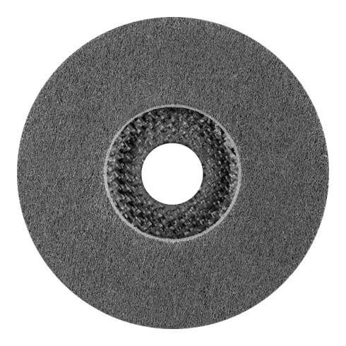 PFERD TOOLS POLINOX verpresste Vlies-Disc PNER Ø 115 mm Bohrung-Ø 22,23 mm Mittehart SIC Fein für Finish