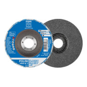 PFERD TOOLS POLINOX verpresste Vlies-Disc PNER Ø 115 mm Bohrung-Ø 22,23 mm Weich SIC Fein für Finish