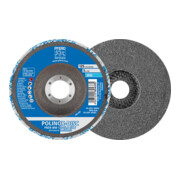 PFERD TOOLS POLINOX verpresste Vlies-Disc PNER Ø 125 mm Bohrung-Ø 22,23 mm Mittelweich SIC Fein für Finish