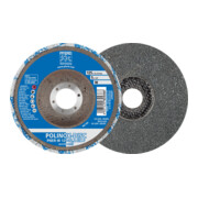 PFERD TOOLS POLINOX verpresste Vlies-Disc PNER Ø 125 mm Bohrung-Ø 22,23 mm Weich SIC Fein für Finish
