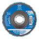 PFERD TOOLS POLINOX verpresste Vlies-Disc PNER Ø 125 mm Bohrung-Ø 22,23 mm Mittelweich SIC Fein für Finish