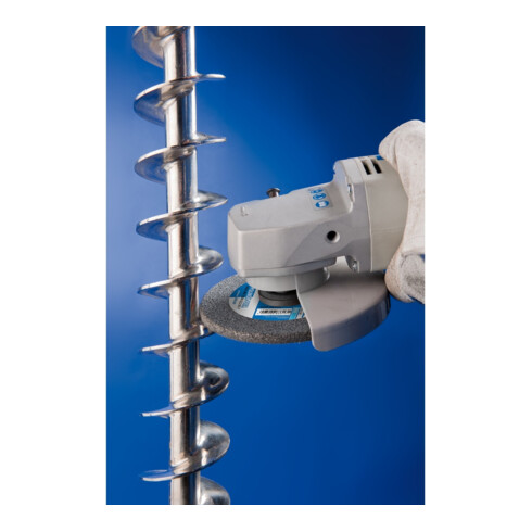 PFERD TOOLS POLINOX verpresstes Vlies-Rad PNER Ø 125x6 mm Bohrung-Ø 22,2 mm Mittelweich SIC Fein für Finish