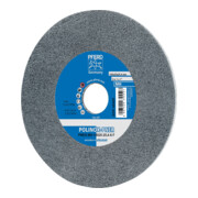 PFERD TOOLS POLINOX verpresstes Vlies-Rad PNER Ø 150x3 mm Bohrung-Ø 25,4 mm Mittehart SIC Fein für Finish