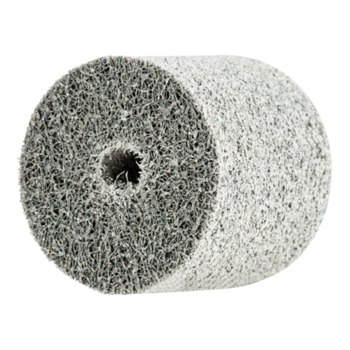 PFERD TOOLS POLINOX verpresstes Vlies-Rad PNER Ø 25x25 mm Bohrung-Ø 6 mm Mittelhart A Fein für Finish