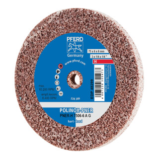 PFERD POLINOX-Kompaktschleifrad PNER-H 5003 A F