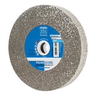 PFERD TOOLS POLINOX verpresstes Vlies-Rad PNER Ø 150x25 mm Bohrung-Ø 25,4 mm Mittelweich A Fein für Finish
