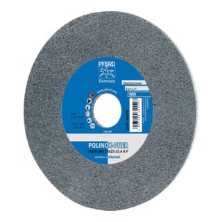 PFERD TOOLS POLINOX verpresstes Vlies-Rad PNER Ø 150x3 mm Bohrung-Ø 25,4 mm Mittehart SIC Fein für Finish