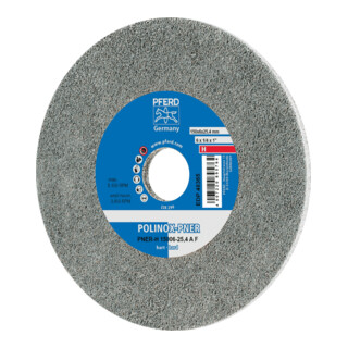 PFERD TOOLS POLINOX verpresstes Vlies-Rad PNER Ø 150x6 mm Bohrung-Ø 25,4 mm Hart A Fein für Finish