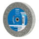 PFERD TOOLS POLINOX verpresstes Vlies-Rad PNER Ø 75x13 mm Bohrung-Ø 6 mm Mittelweich A Fein für Finish