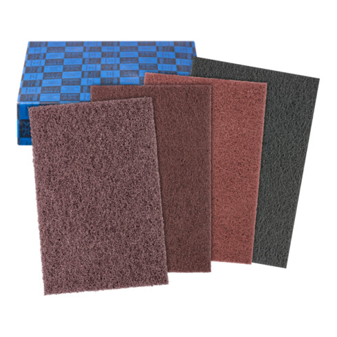 PFERD TOOLS POLINOX Vlies-Handpads-Set PVSK 4-tlg. 154x224 mm A100,A 180,A 280,SIC 400 für Finish