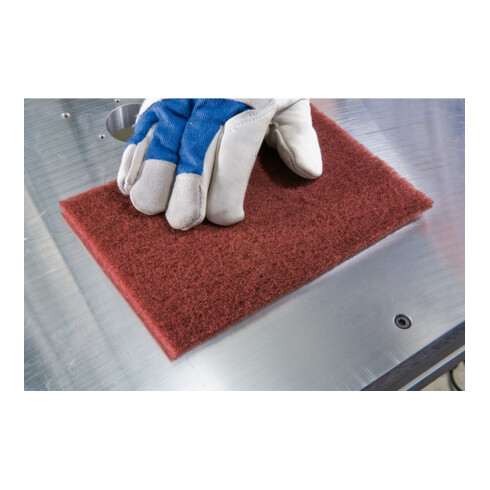 PFERD TOOLS POLINOX Vlies-Handpads-Set PVSK 4-tlg. 154x224 mm A100,A 180,A 280,SIC 400 für Finish