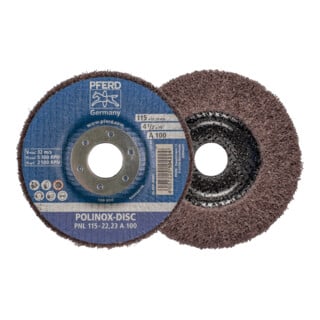 PFERD TOOLS POLINOX-Schleifdisc PNL 115-22,23 A 100